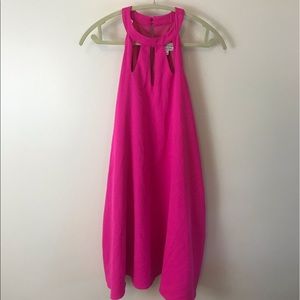 Hot Pink Halter Top Sundress